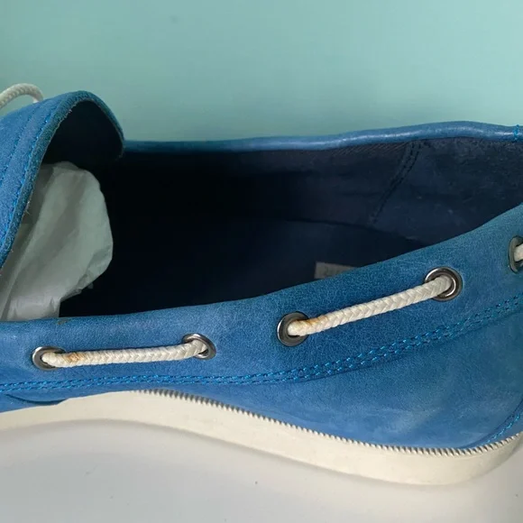 COLE HAAN Suede Boat Men’s Shoes - Picture 15 of 16